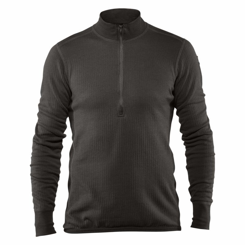 Fjallraven Varmland Woolterry Half Zip M 羊毛排汗衣男石頭灰908 018 Fjallraven Varmland Woolterry Half Zip M 羊毛排汗衣男石頭灰908 018