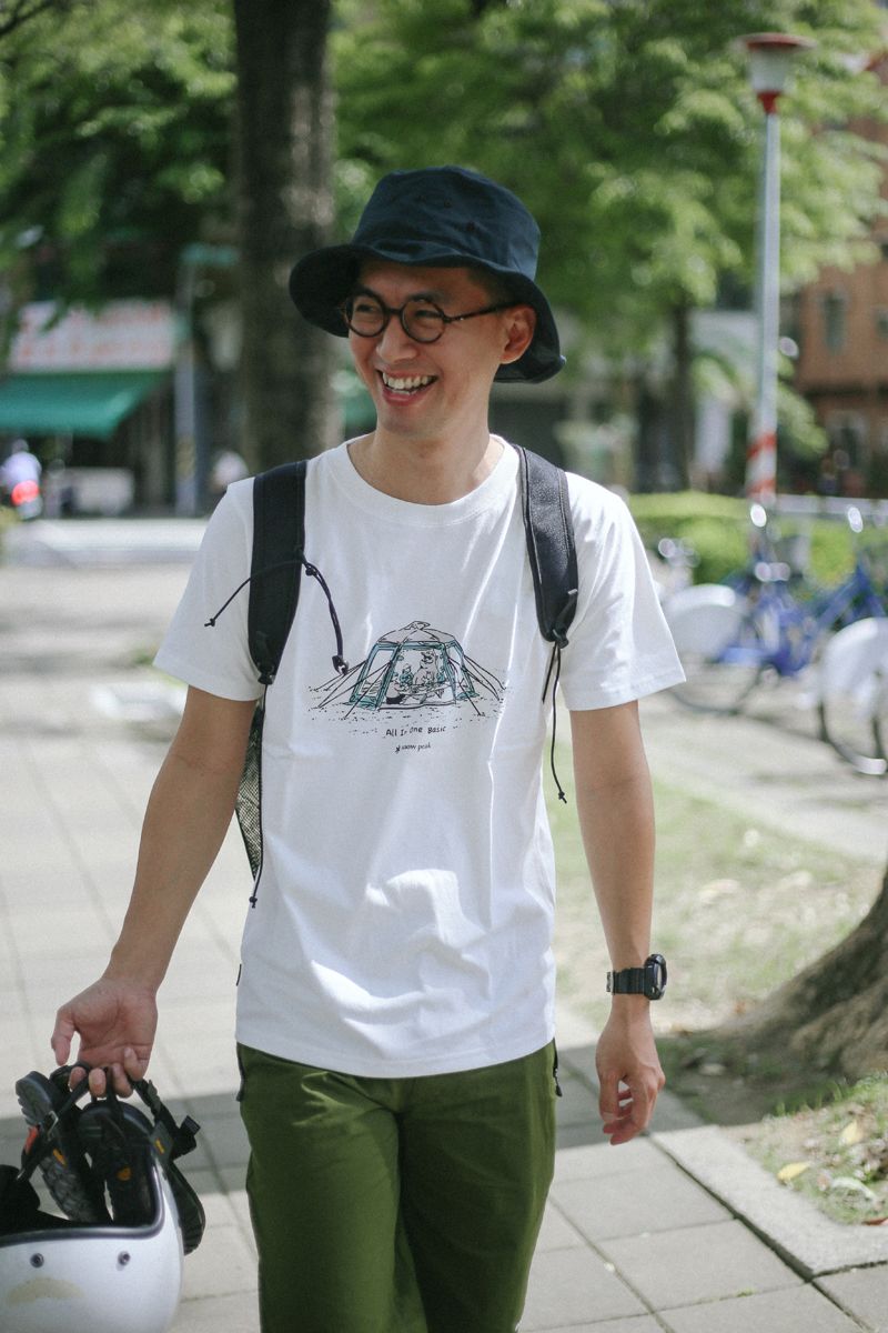 Snow Peak Loung Shell 印花T恤