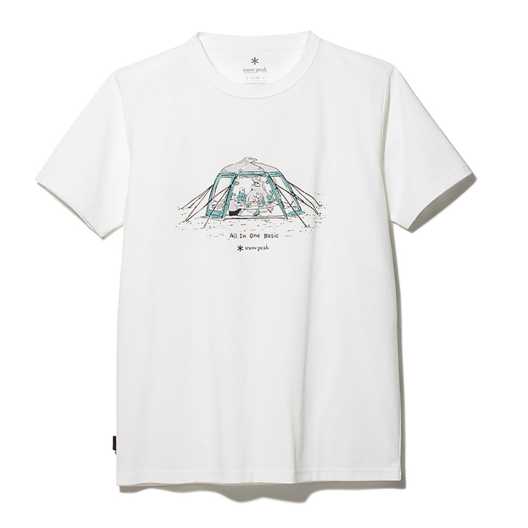 Snow Peak Loung Shell 印花T恤