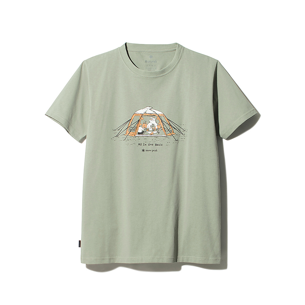 Snow Peak Loung Shell 印花T恤