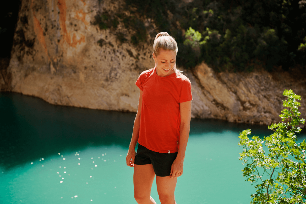 Fjallraven 小狐狸 輕量健行短褲 女 深灰 High Coast Lite Shorts W