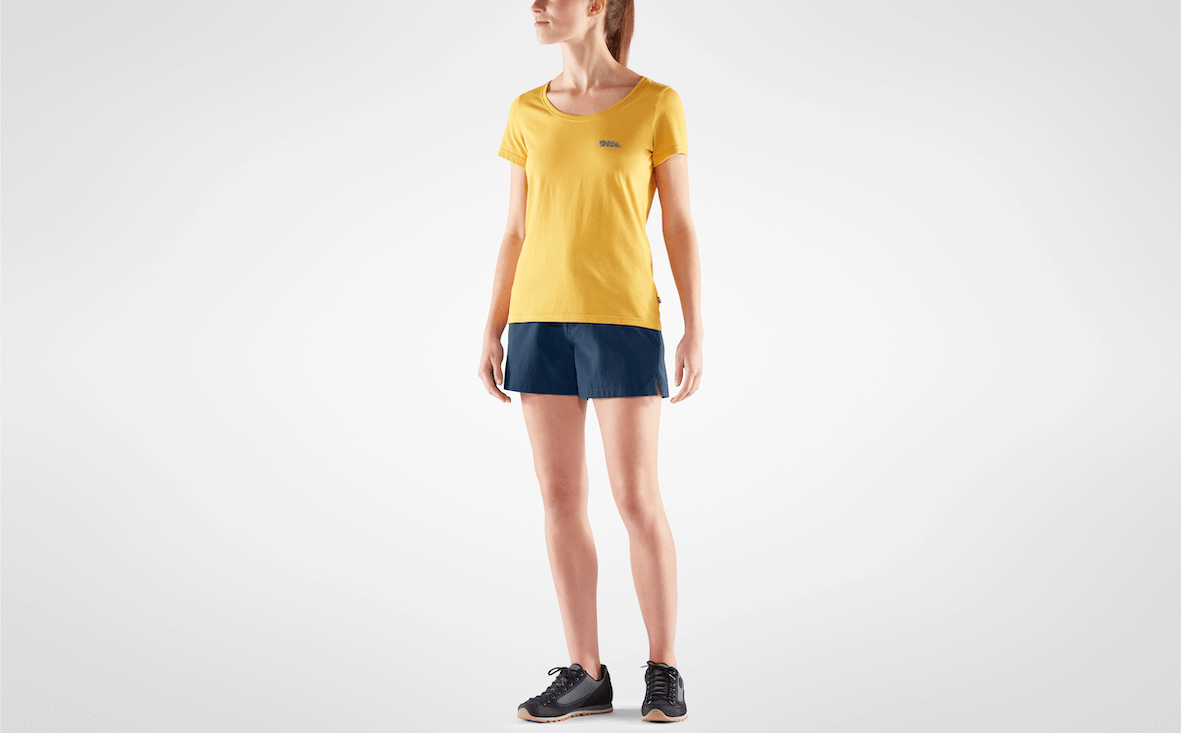 Fjallraven 小狐狸 輕量健行短褲 女 深灰 High Coast Lite Shorts W
