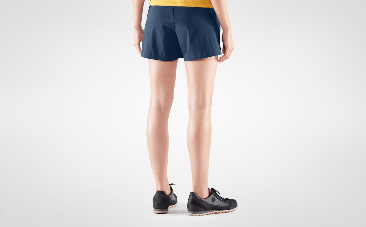 Fjallraven 小狐狸 輕量健行短褲 女 深灰 High Coast Lite Shorts W