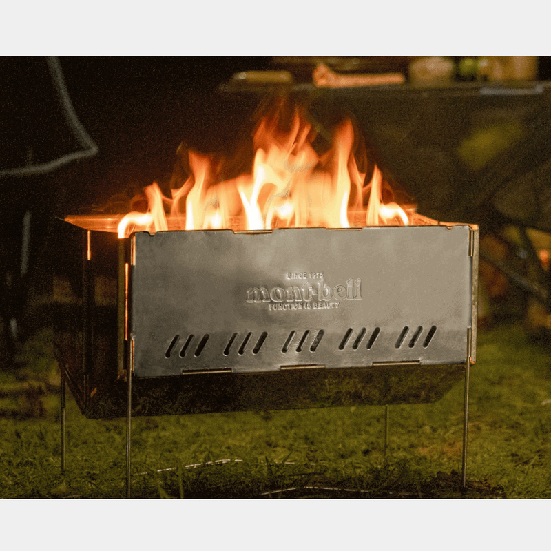 Mont-bell 不鏽鋼焚火台日本製Folding Fire Pit 1122712